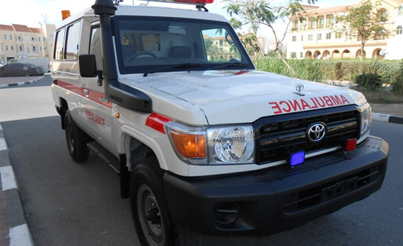 AMBULANCE VEHICLES  EXPORT DUBAI